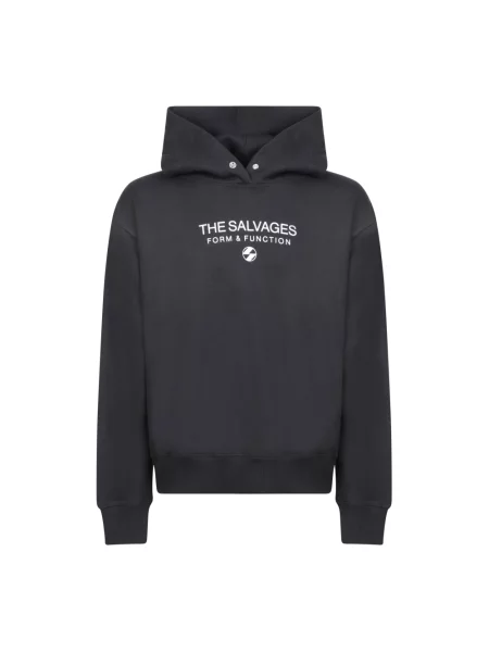 Bluza z kapturem The Salvages z kapturem czarna