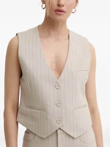 Vestă Gestuz cu dungi