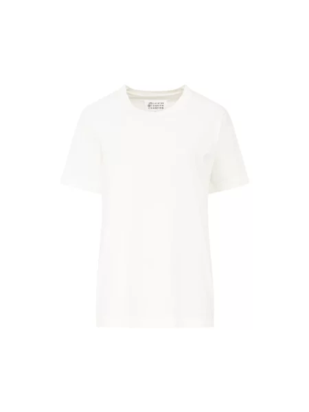 Koszulka Maison Margiela z logo biała