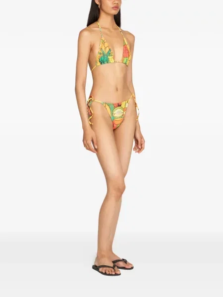 Chiloți de bikini Donde Esteban galben