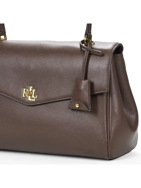 Kabelka Lauren Ralph Lauren hnedá