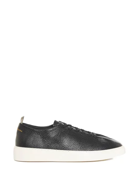 Sneakerși Officine Creative cu șireturi din dantelă negru