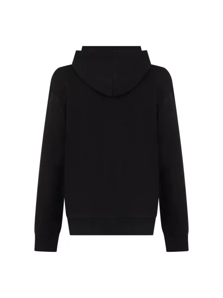 Bluza z kapturem Boss z kapturem czarna