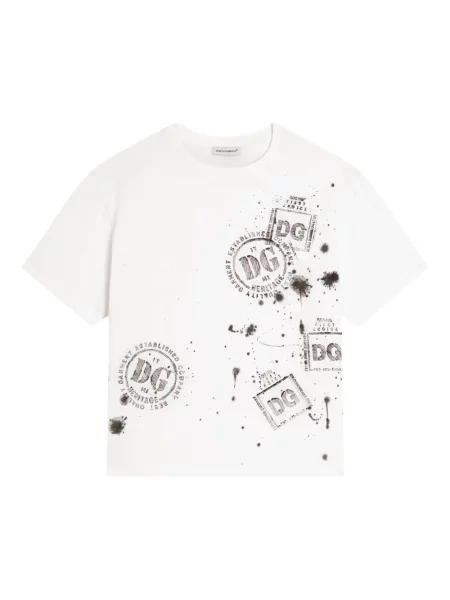 Koszulka dziecięca Dolce And Gabbana biała