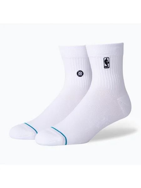 Stance Logoman Quarter zokni. Méret: L fehér