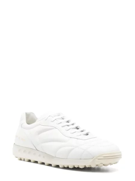 Sneakerși Common Projects din piele alb