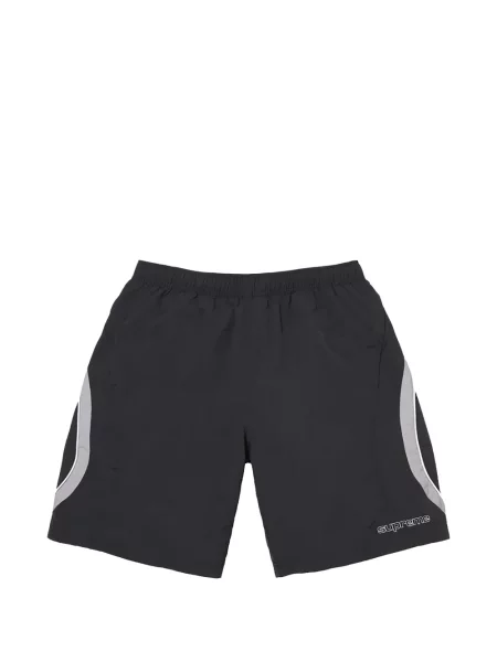 Pantaloni scurți Supreme cu imagine negru