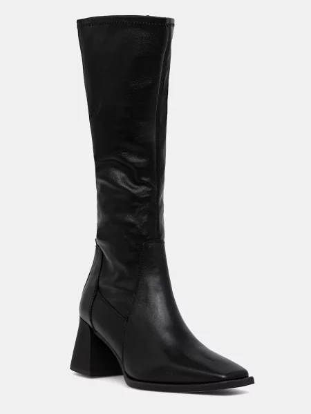 Кожени ботуши Vagabond Shoemakers HEDDA NARROW SHAFT с дебел черно