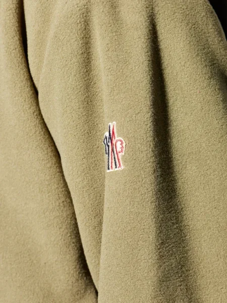 Hanorac cu glugă Moncler Grenoble verde