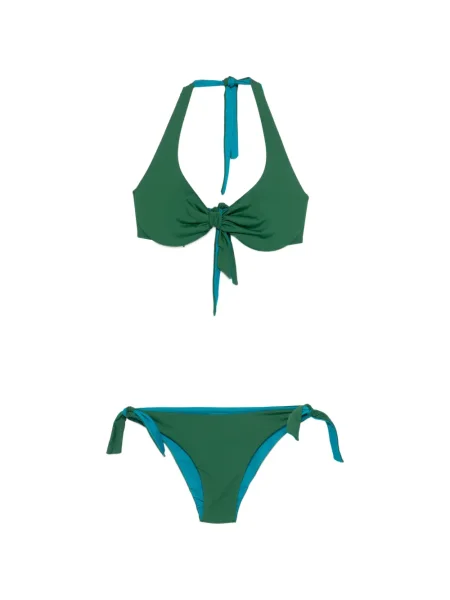Bikini Fisico cu legături verde