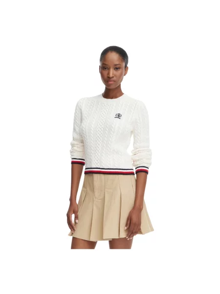 Tommy Jeans sweter biały
