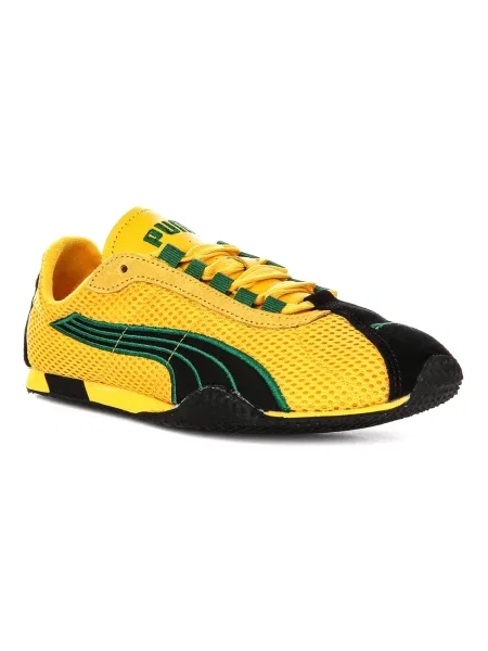Sneakersy Puma zamszowe w miejskim stylu żółte