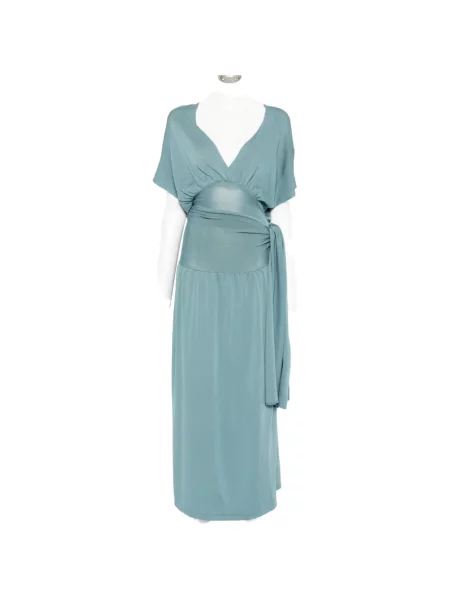 Rochie maxi Aya Muse de costum albastru