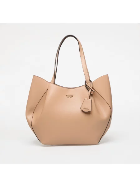 Шопинг чанта Guess бежово