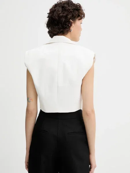 IRO vestă din un singur rand de alb