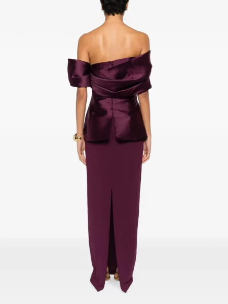 Rochie maxi Solace London violet