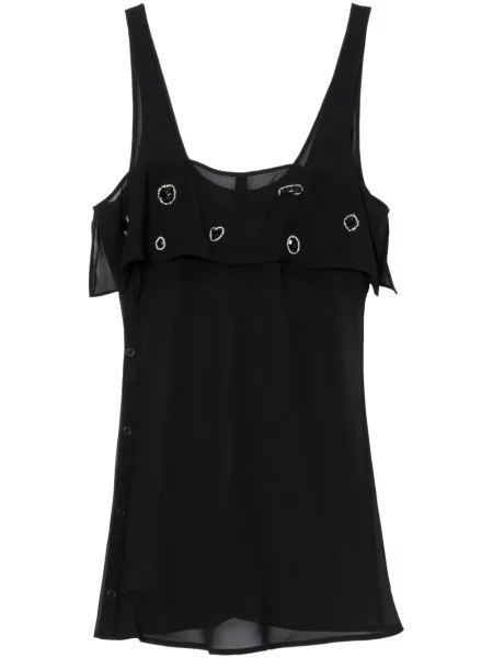 Top 3.1 Phillip Lim de mătase negru