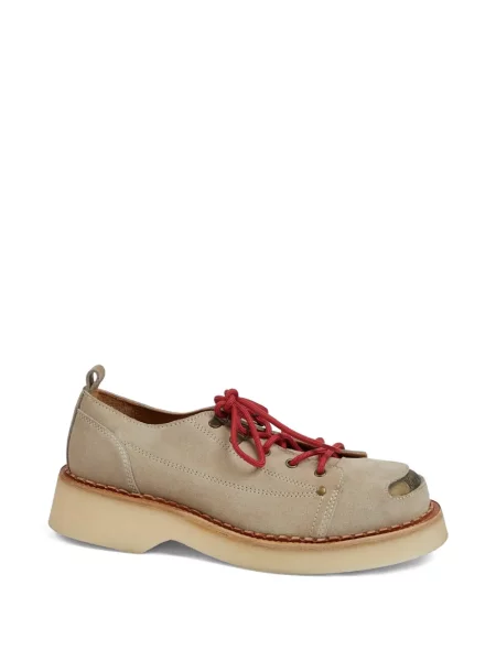 Pantofi derby Kenzo din piele de căprioară