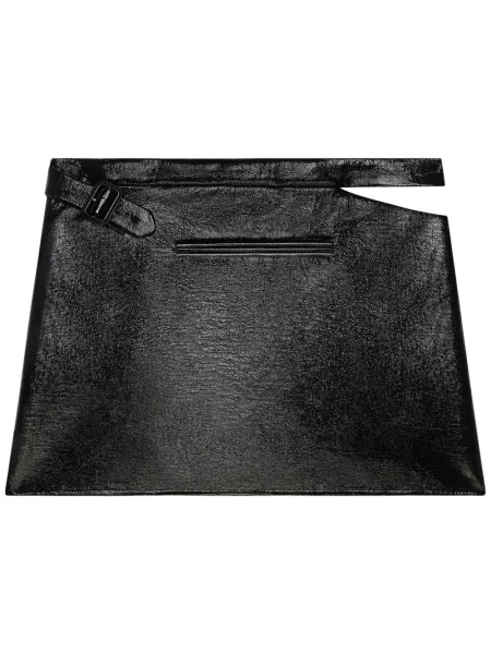 Mała mały spódnica mini Courreges czarna