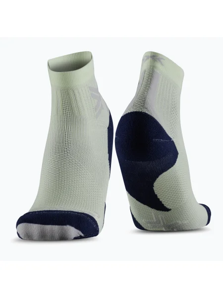 Șosete pentru bărbați X-Socks Run Discover Ankle neolime/x negru