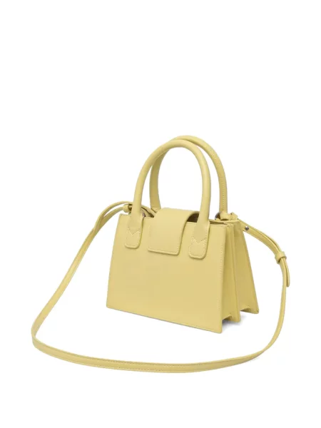 Shopper táska Armani Exchange autogrammal sárga
