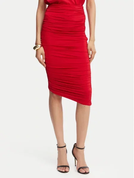 ACCESS FASHION Fustă tip creion roșu