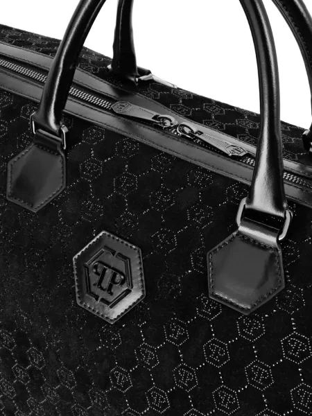 Geantă de călătorie Philipp Plein negru