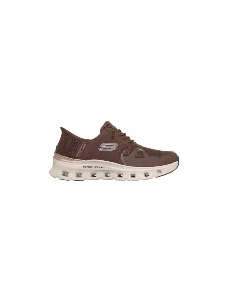 Tenisky Skechers hnedá