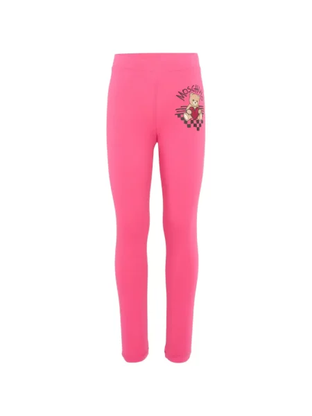 Dětské legíny Moschino růžové
