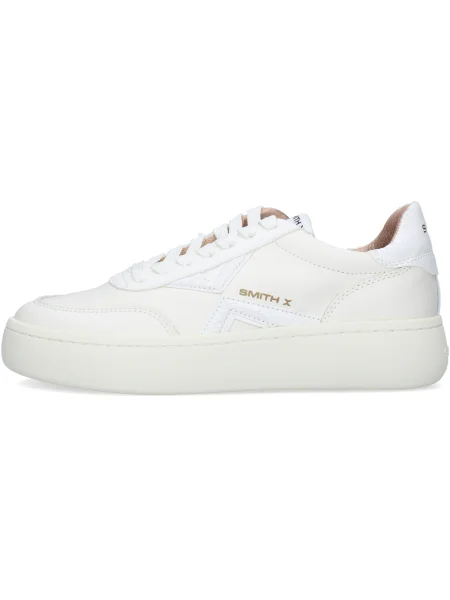 Pantofi Alexander Smith alb