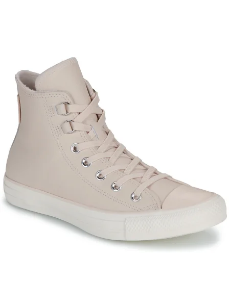 Pantofi Converse din piele bej