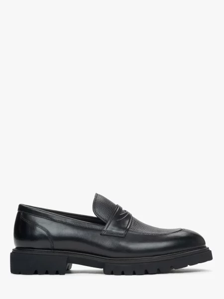 Estro Mocasini negru