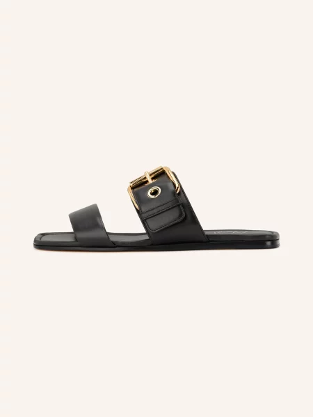 Agl Pantofle Elsy Buckles / zlatá černá
