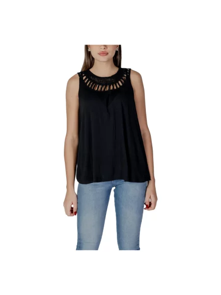 Top B.young bez rękawów czarny