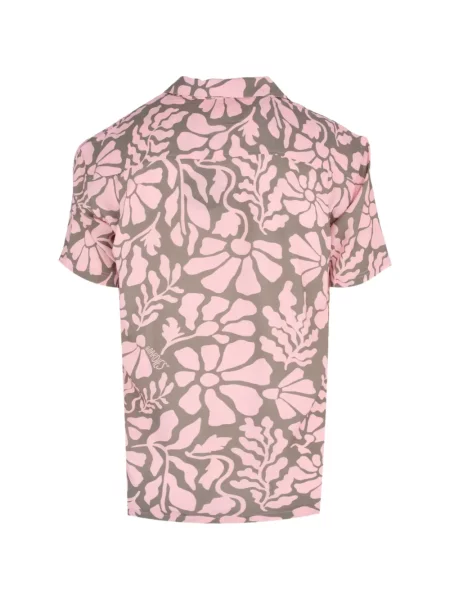 Cămașă Boardies cu model floral cu imagine roz