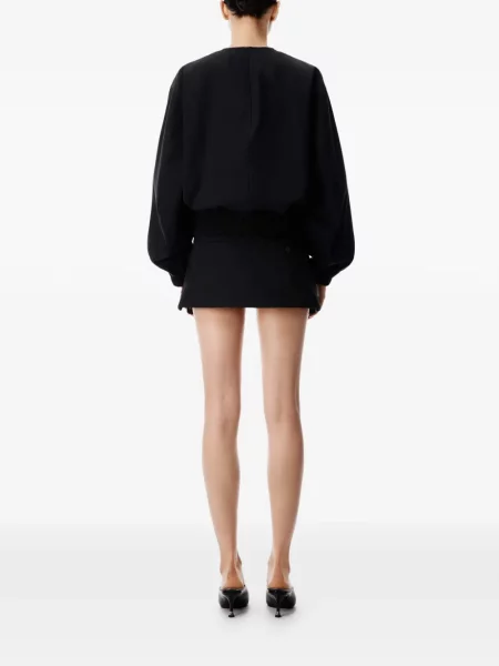 Twill rövidnadrág Alexander Wang fekete