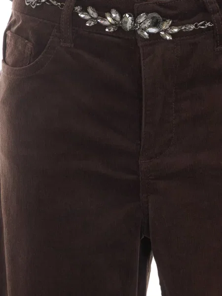 Pantaloni Liu Jo maro