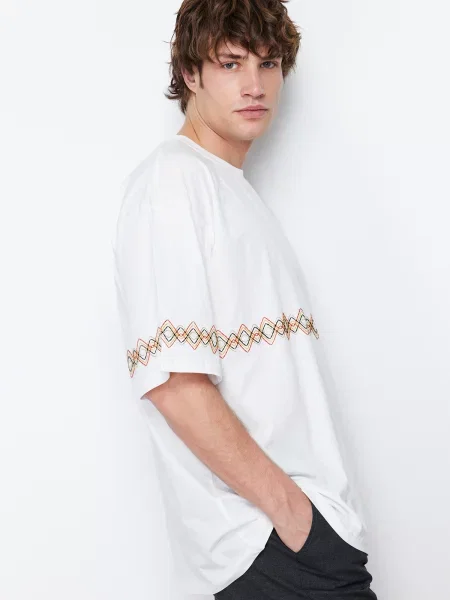 Tricou Trendyol alb