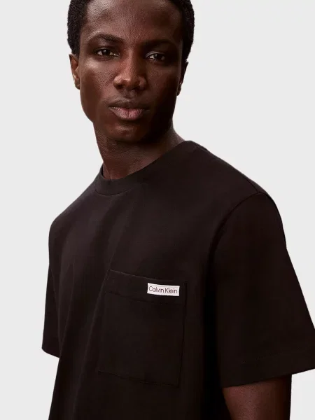 Футболка Calvin Klein Jeans чорна