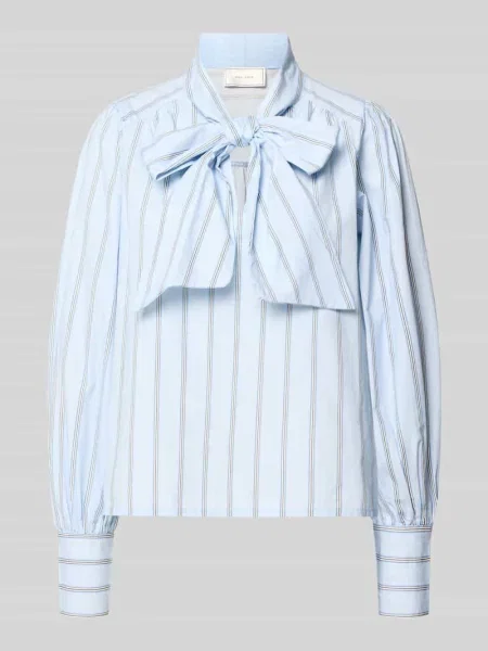 Bluza z wiązaniem pod szyją i wzorem w model ‘Jaz’ Neo Noir