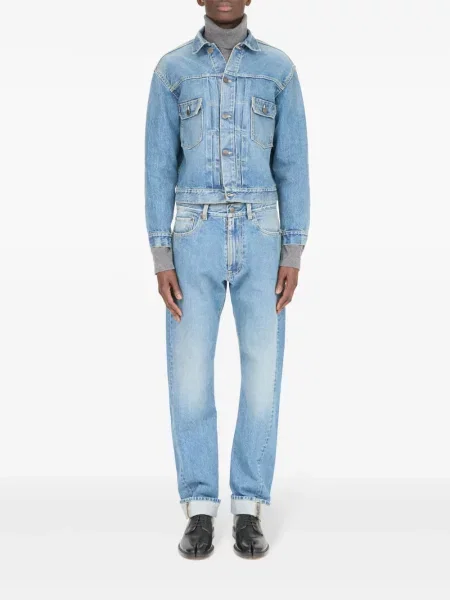 Džinsinė striukė Maison Margiela mėlyna