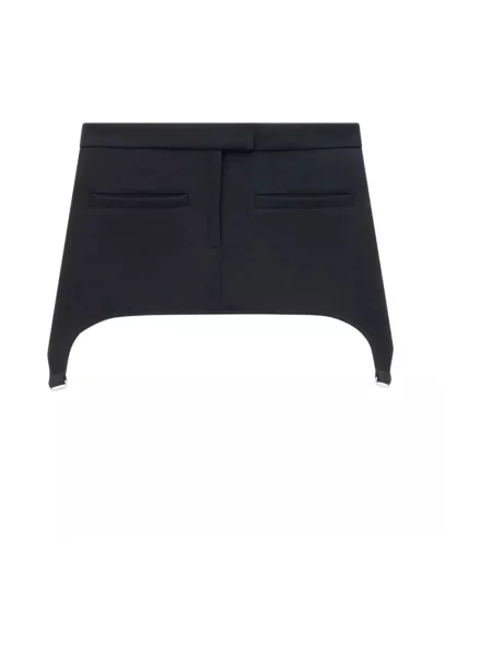 Mała mały spódnica mini Courreges czarna