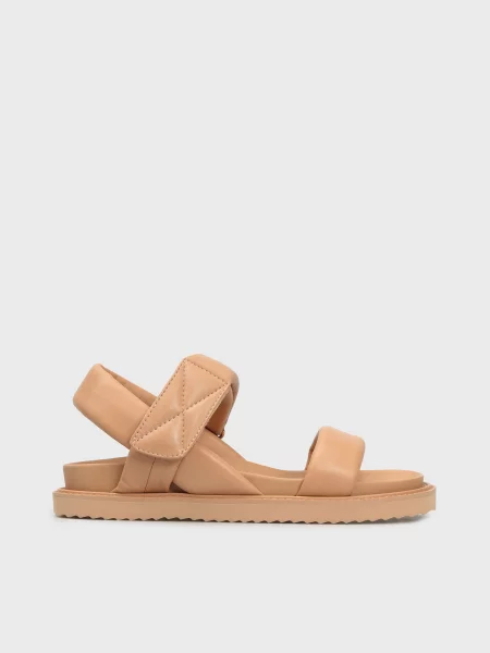 Шкіряні Сандалії PRPY бежевий