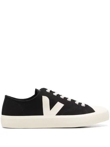 Sneakerși Veja Wata din canvas negru