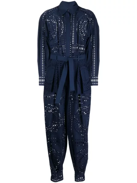 Salopetă Alberta Ferretti cu broderie
