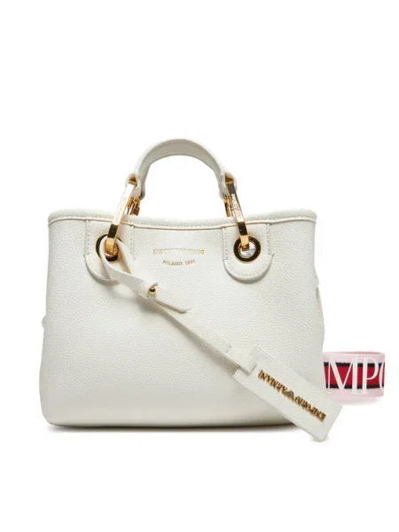 Emporio Armani Kabelka Biela béžová