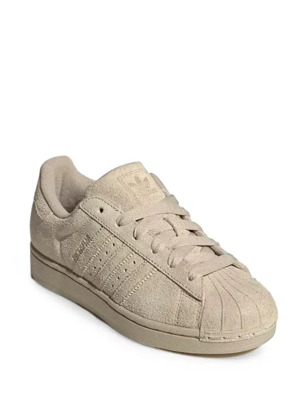 Sneakerși Adidas Adizero din piele zdrențuiți maro