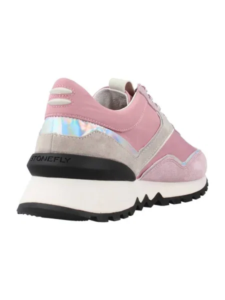 Pantofi Stonefly din velur roz