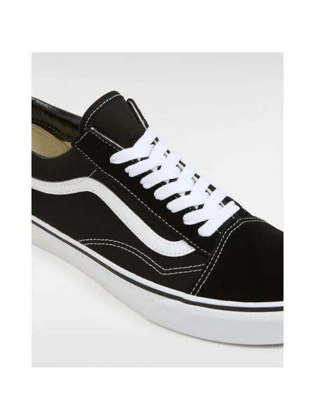 Sneakersy Vans Old Skool skórzane czarne