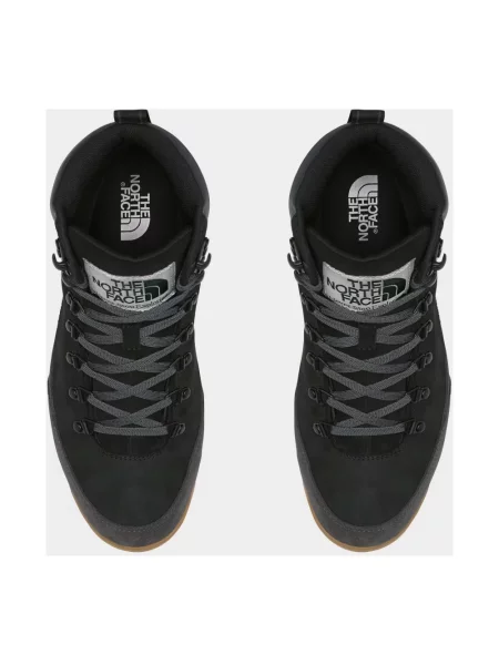 Botki The North Face zamszowe wodoszczelne czarne